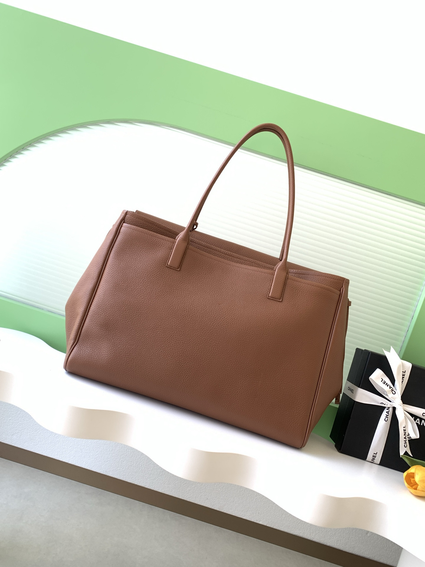 Ch**el large shopping tote as6289 33x43x17.5cm