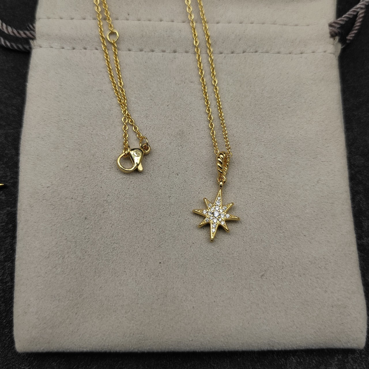 dau1d Yvrm*n necklace(chain length 42+3+3cm delay chain)