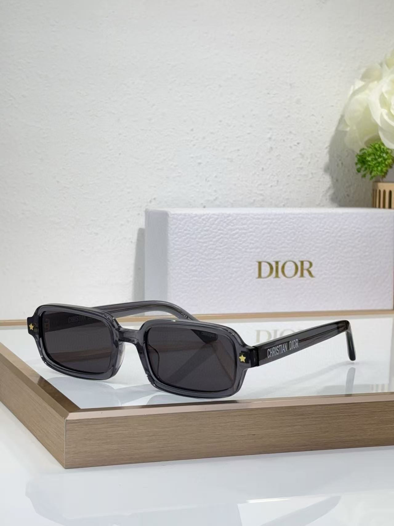D10r Pacific S3I Rectangular Glasses