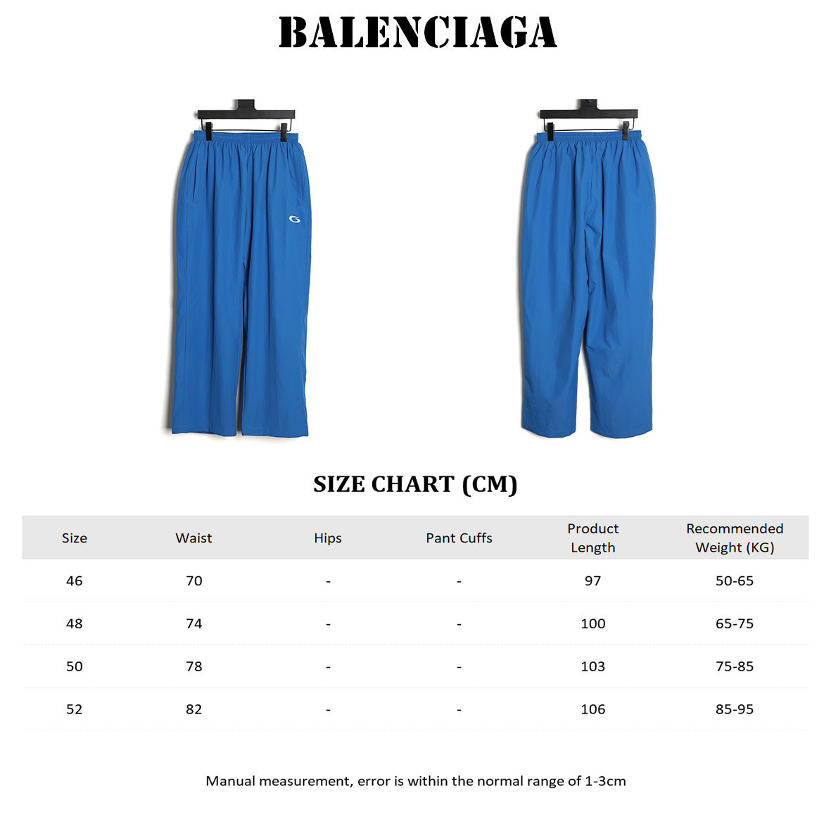 Ba1en*iaga blcg 26ss pants suit