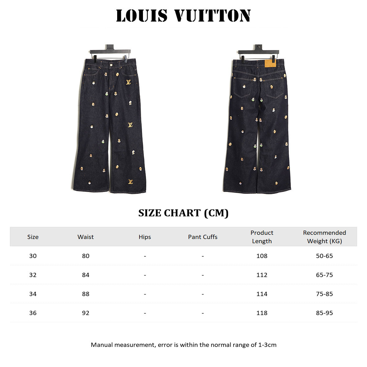 L0vis Vvtt0n LV Jeans Suit