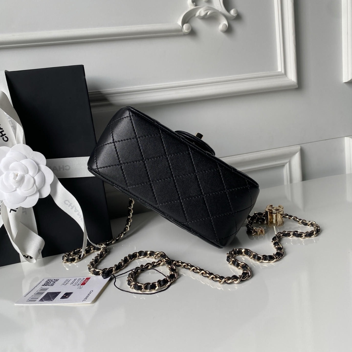 Ch**el classic flap handbag cf as5758 18x13x7cm
