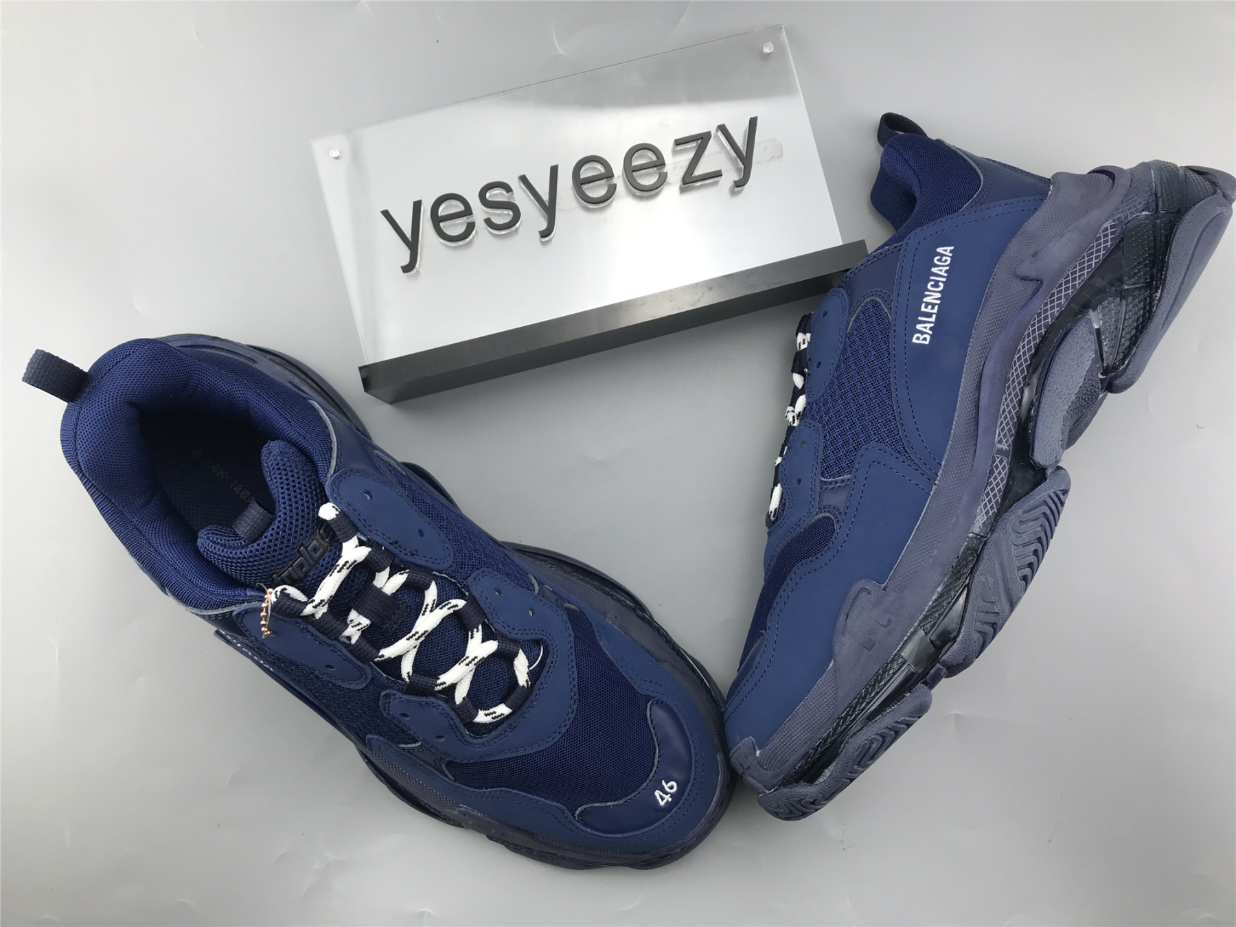 UA TRIPLE S SNEAKER DARK BLUE