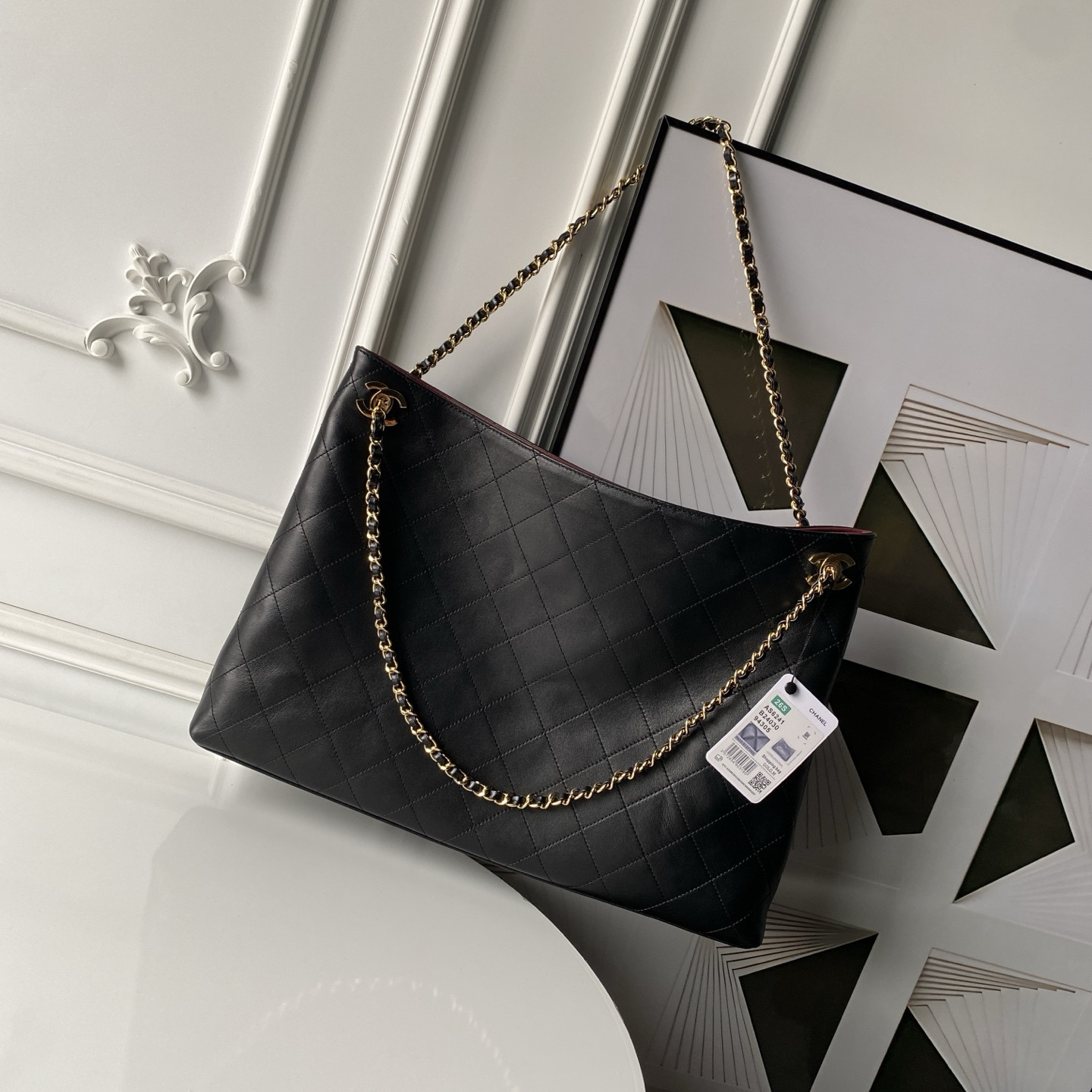 Ch**el shopping bag as6241 40x28x9cm