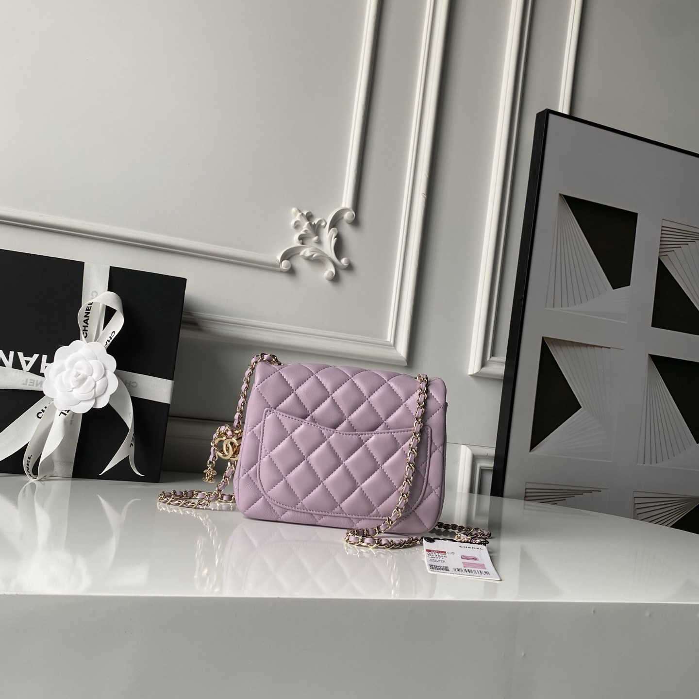 Ch**el classic flap handbag cf as5758 18x13x7cm