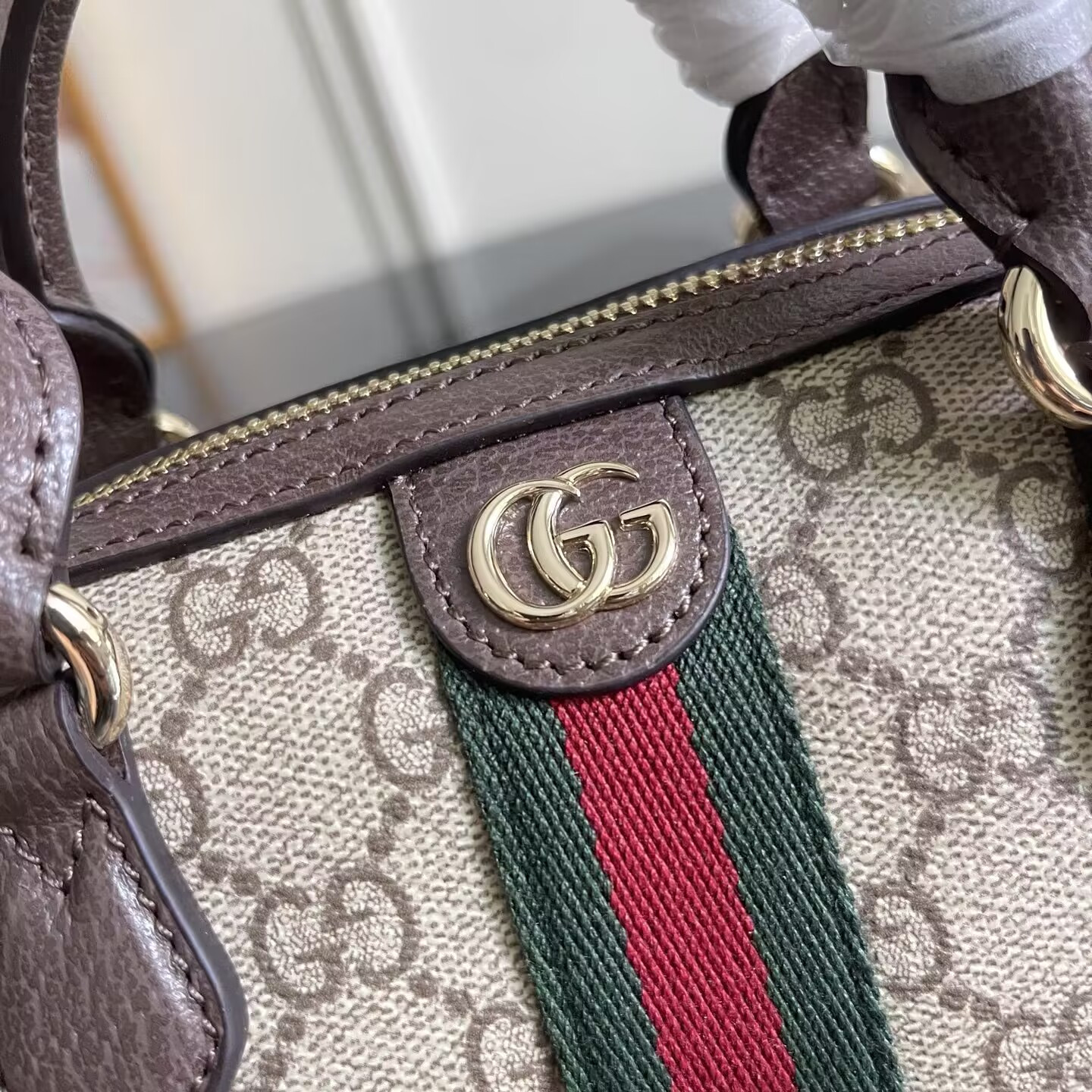 Gvc*1 ophidia mini boston bag 16x10x9cm