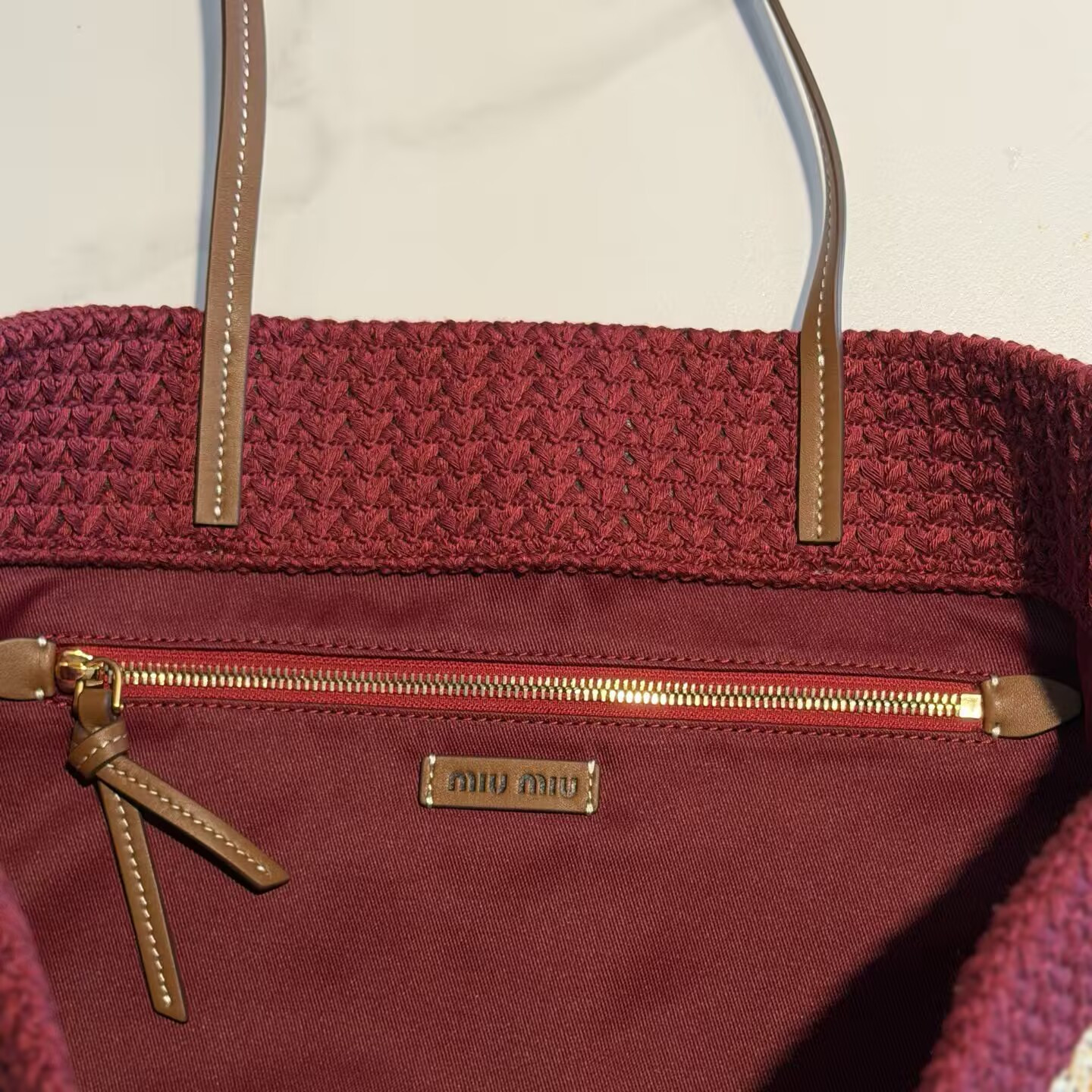 M1v M1v raffia-effect woven tote bag 30x34x16cm