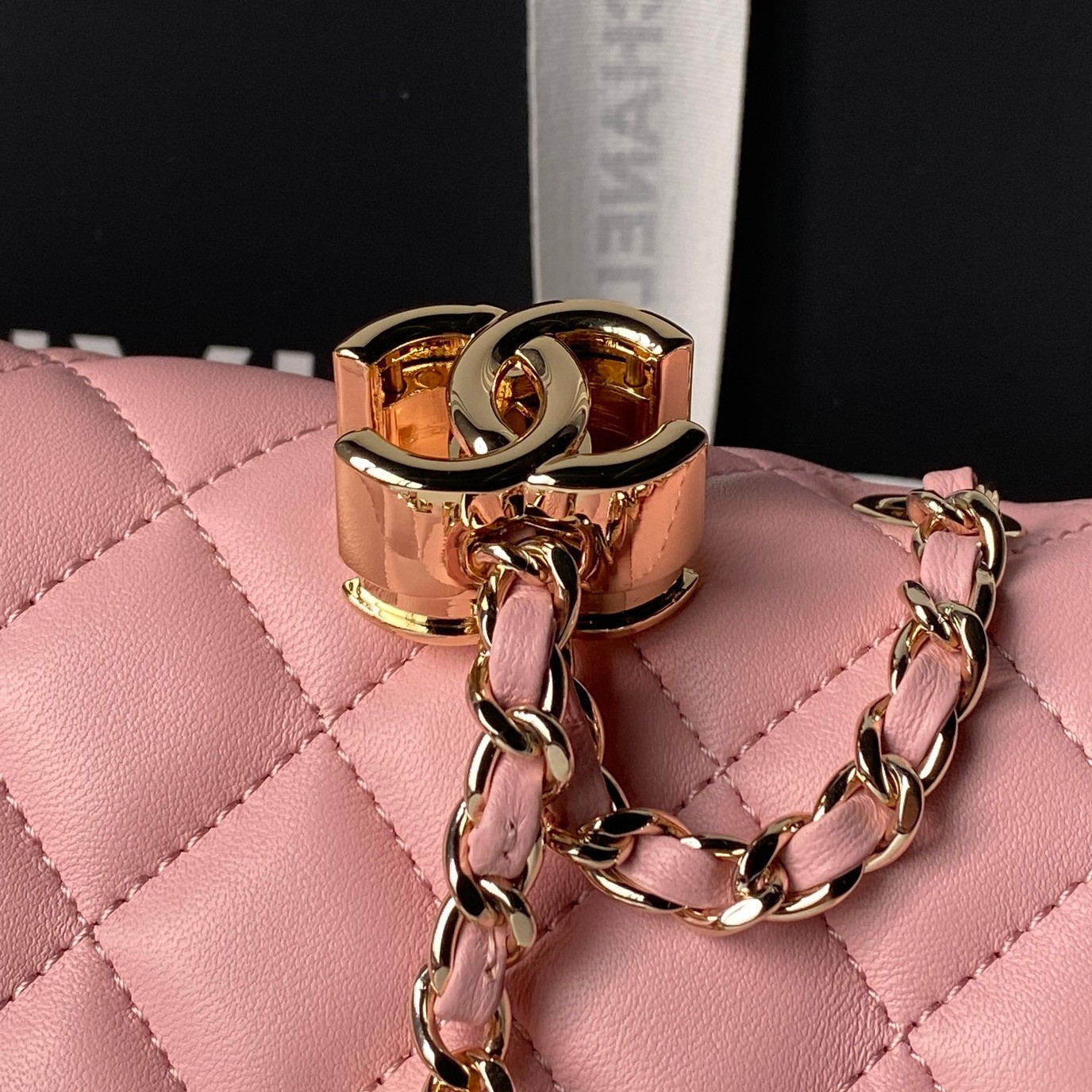 Ch**el classic flap handbag cf as5758 18x13x7cm