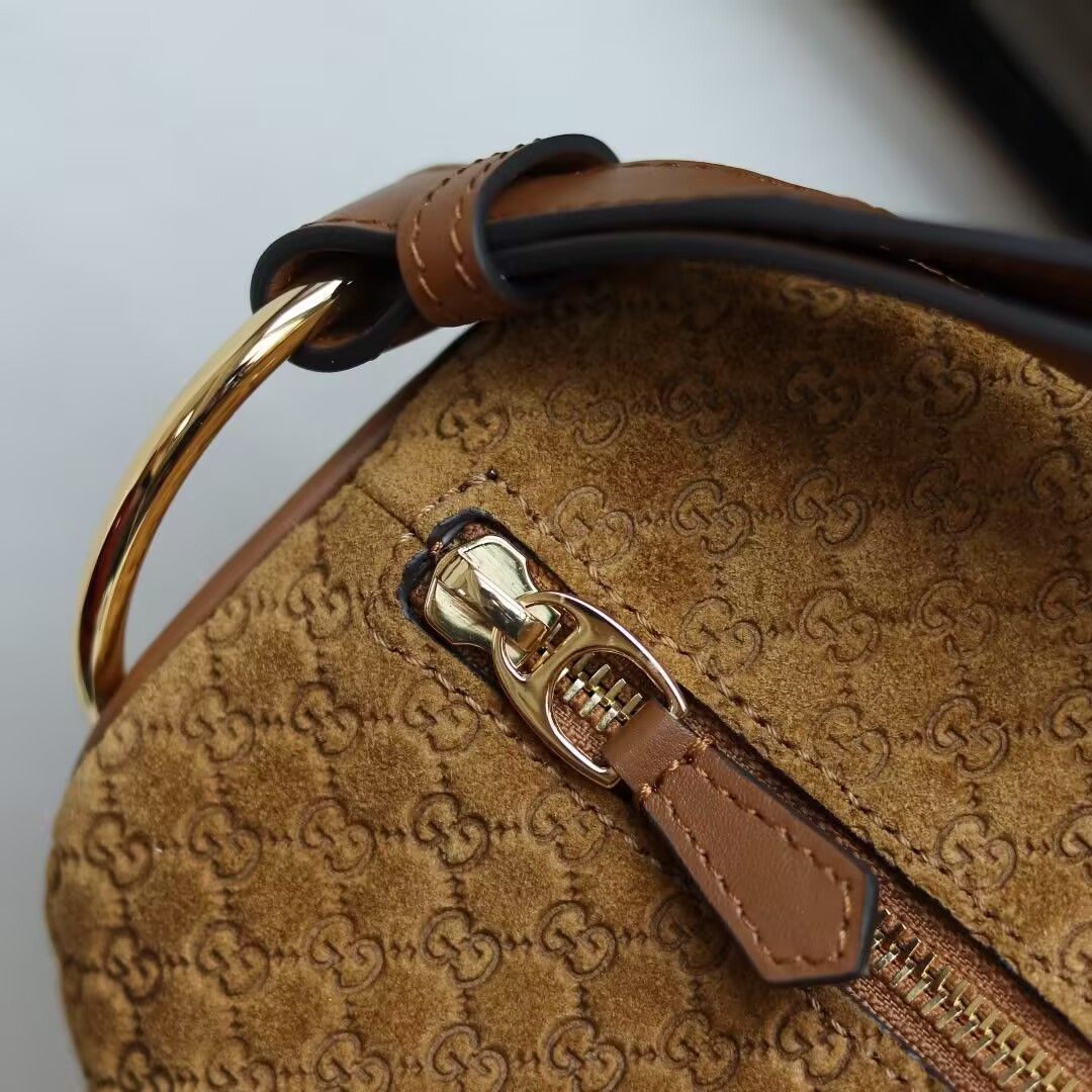 Gvc*1 Half Horsebit Large Shoulder Bag Without Box 38x20x15cm