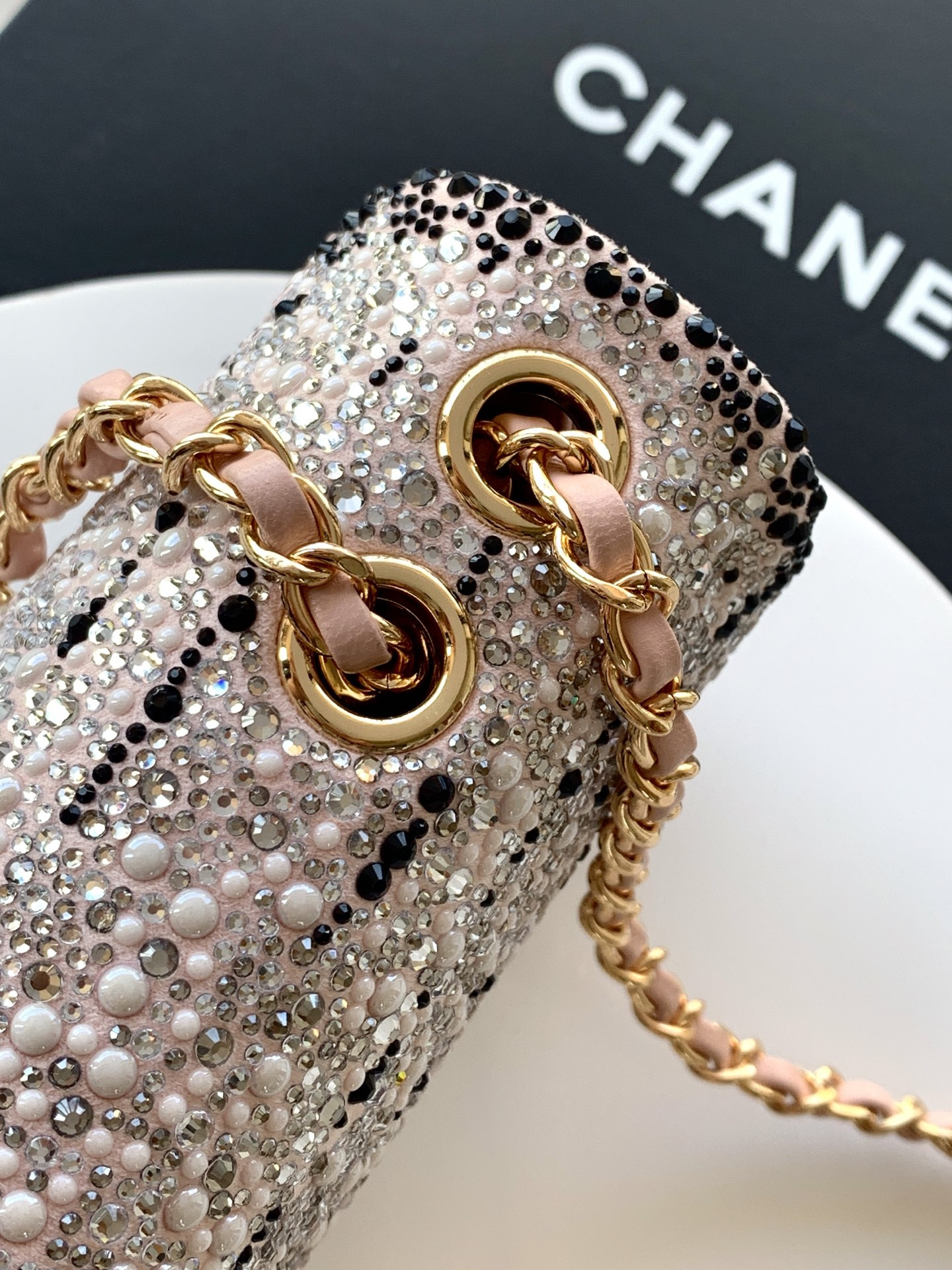 Ch**el evening bag as4297 13x21x8cm