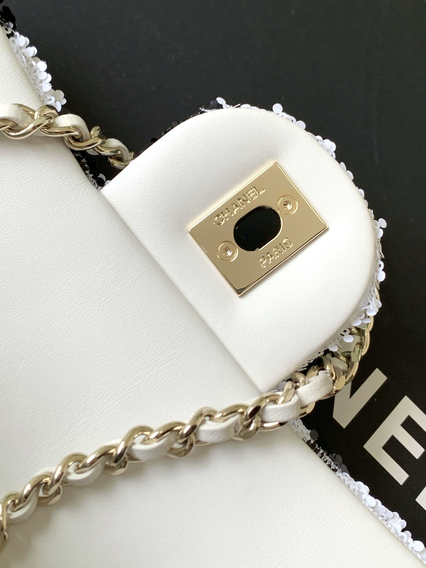 Ch**el flap bag as4561 14x21x8cm