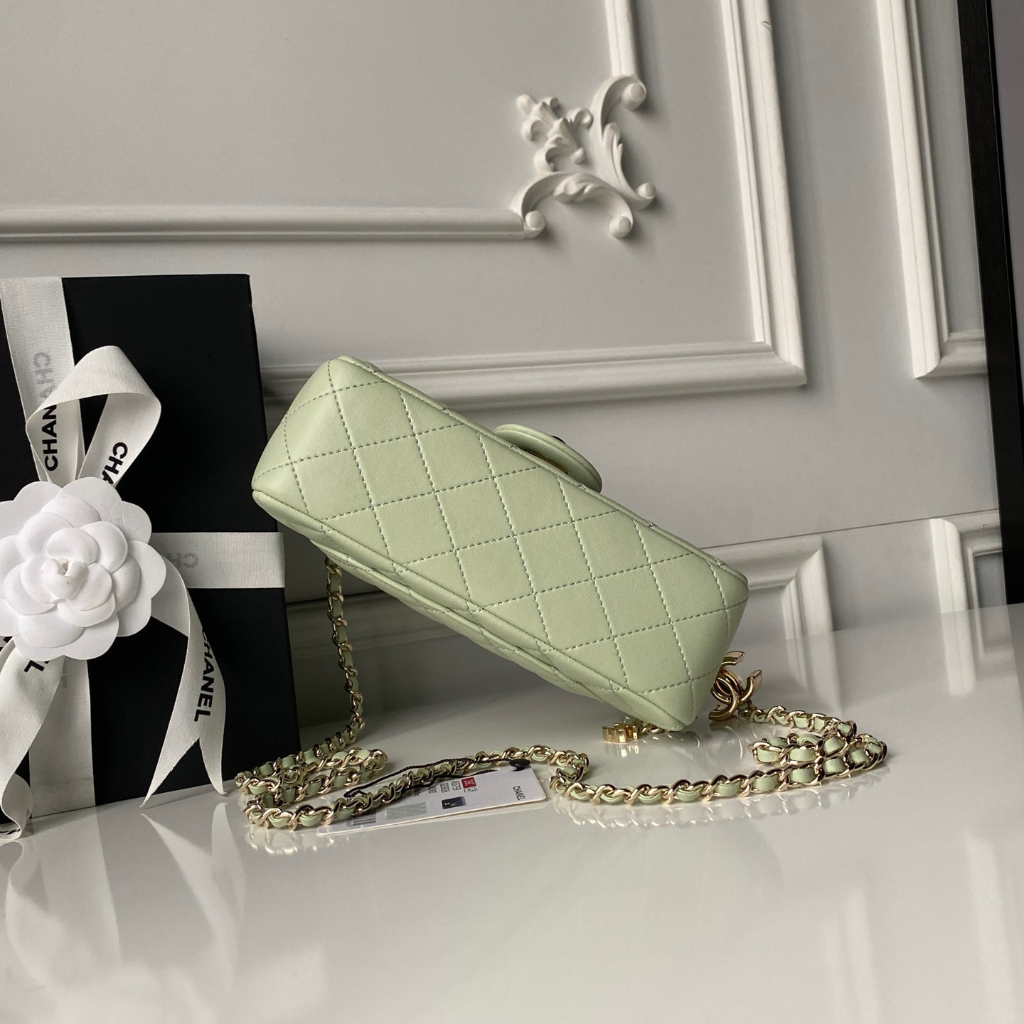 Ch**el classic flap handbag cf as5759 20x13x7cm