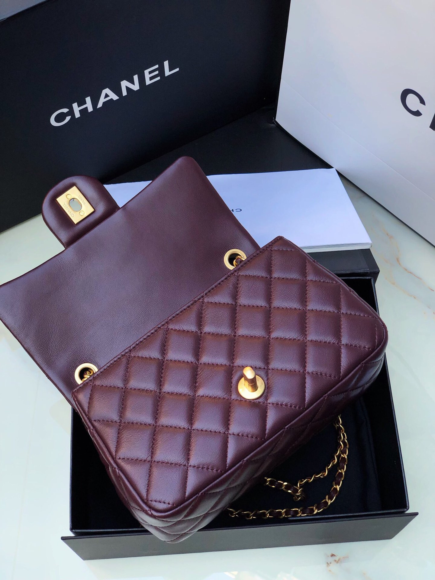 Ch**el flap bag as1787 20x13x6.5cm