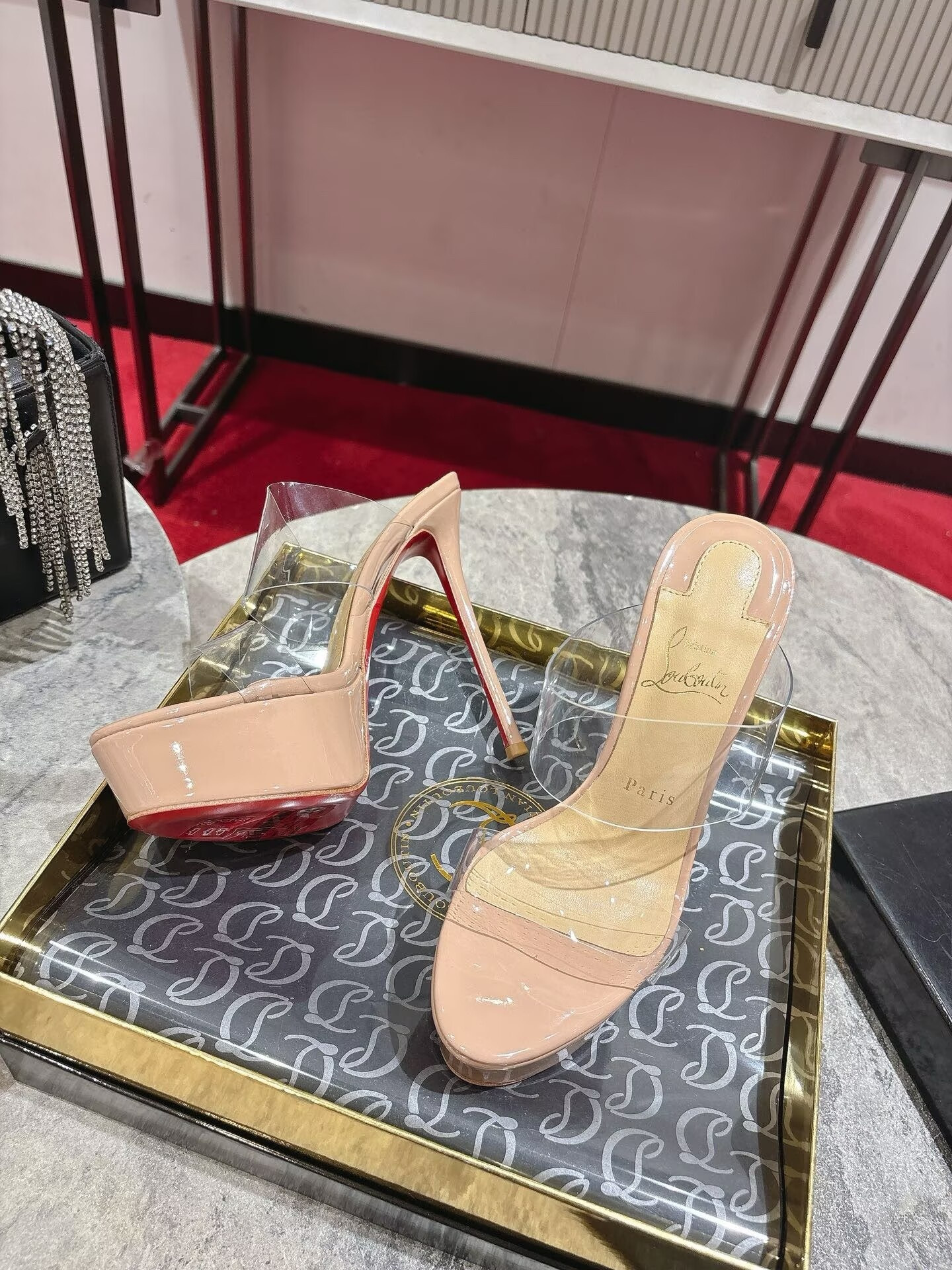 ua Chr1st1an louboutin just nothing alta 12.5cm heel