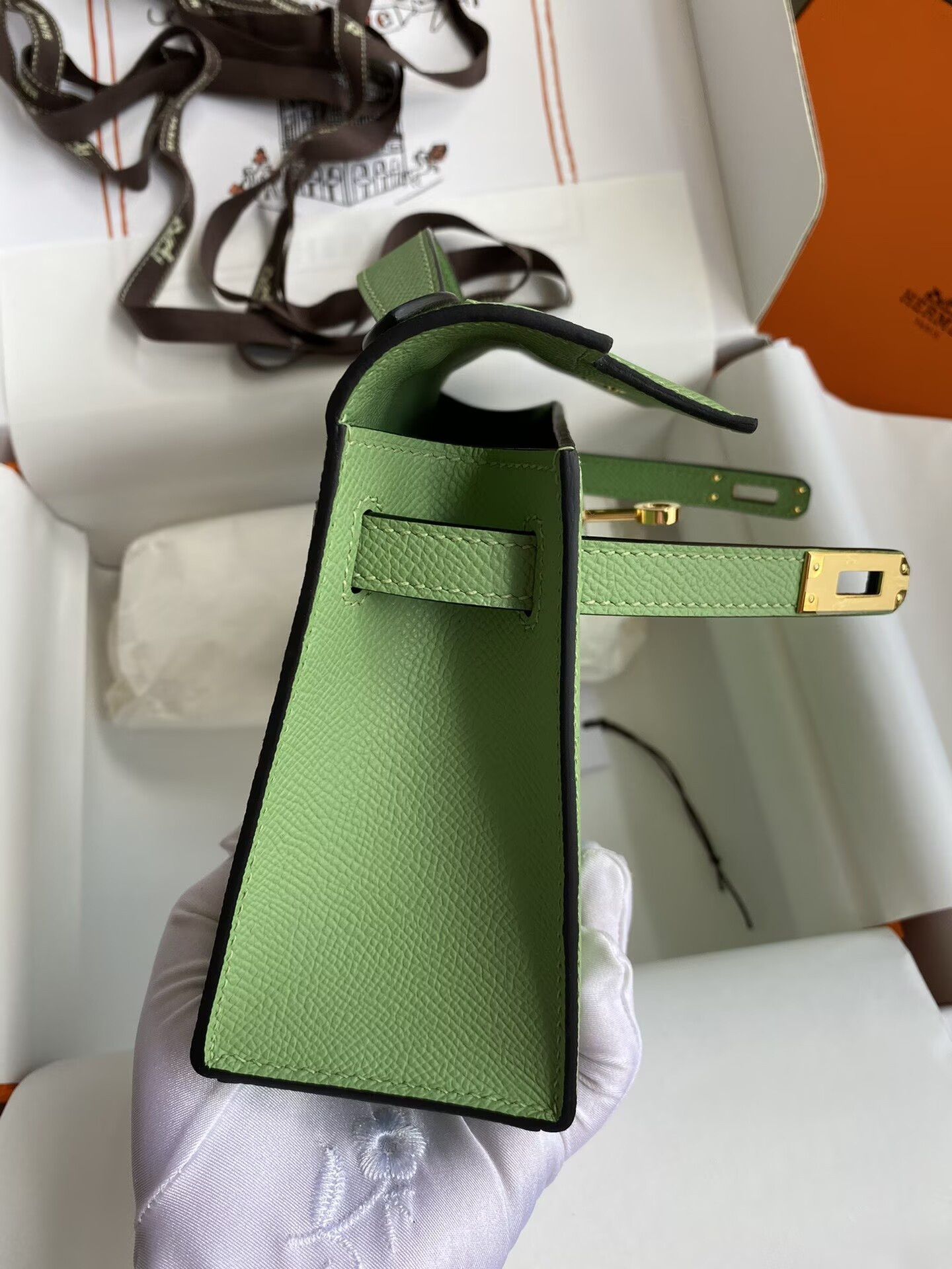 H**me5 kelly mini epsom 22 22×7×13cm