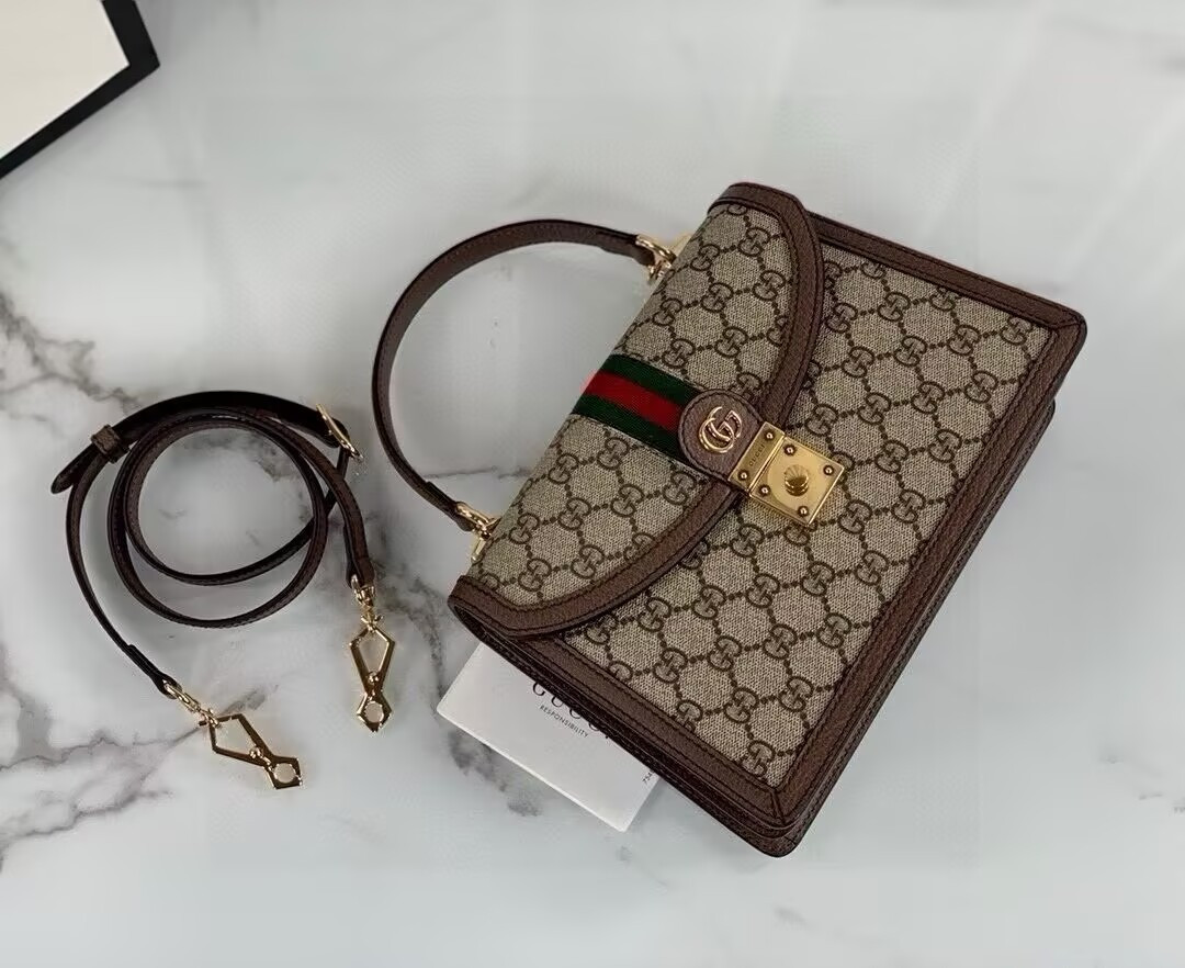 Gvc*1 Ophidia Top Handle Bag 25x17.5x7 cm