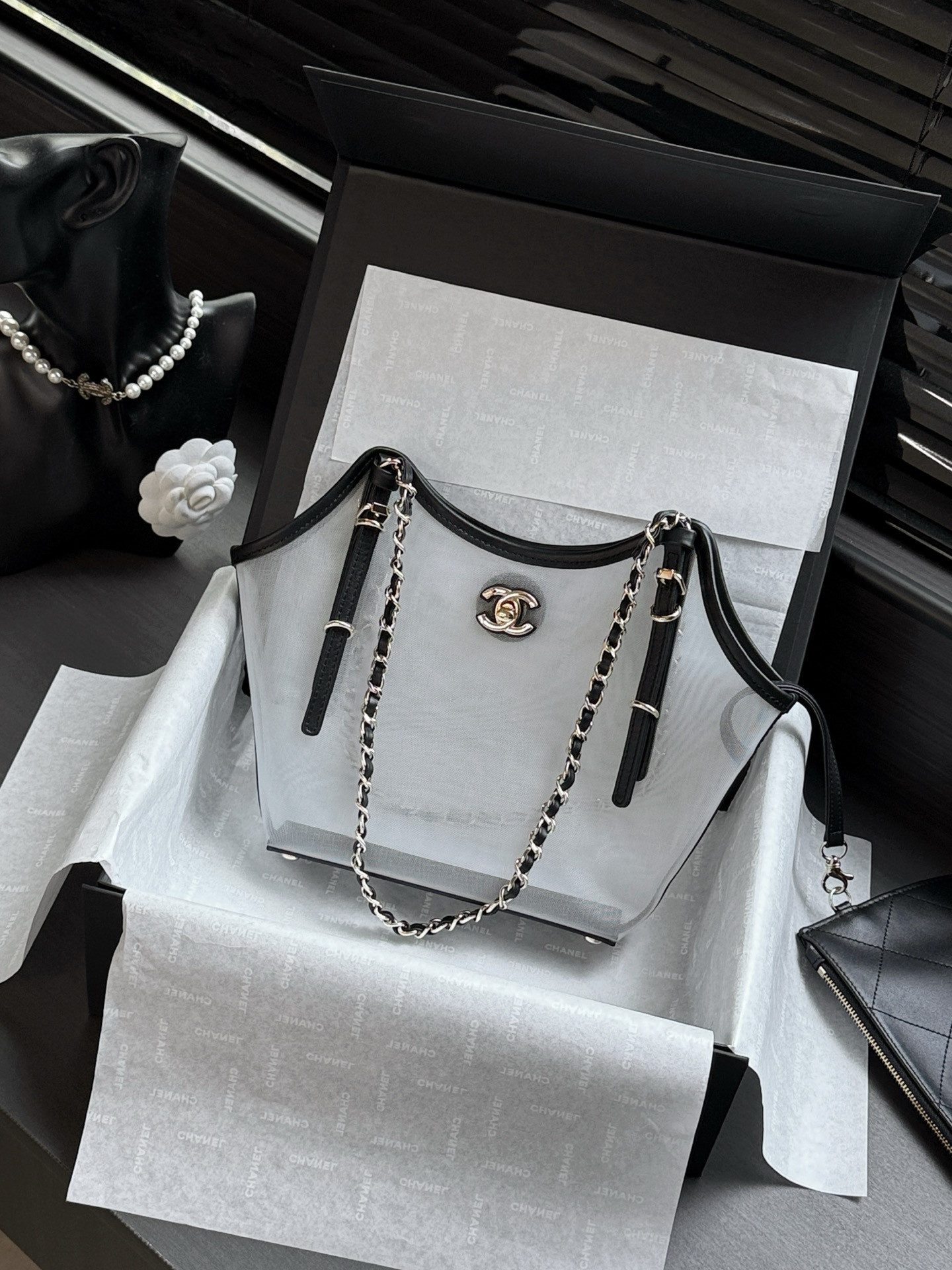 Ch**el shopping bag as6015 20x28x7cm