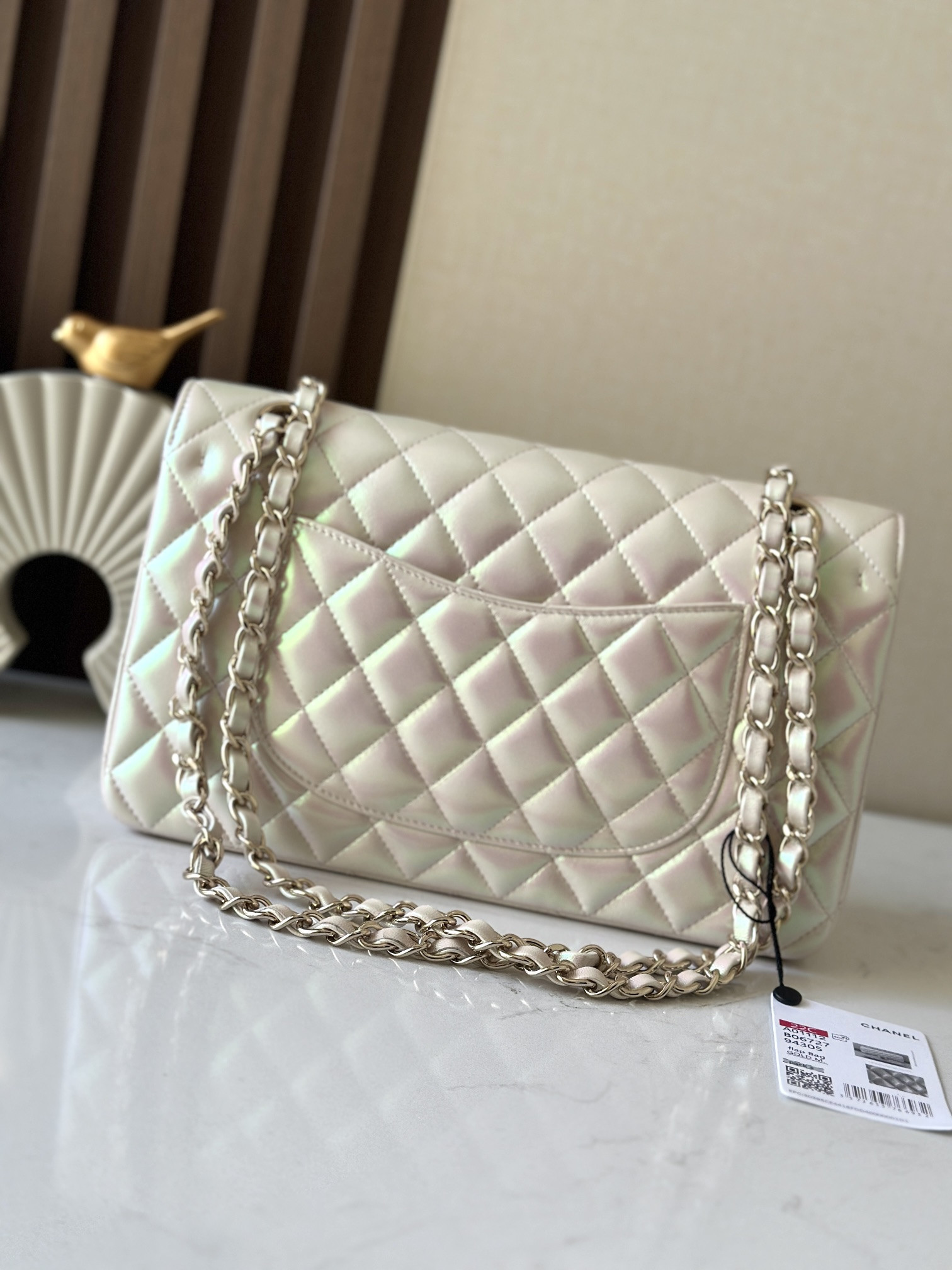Ch**el classic flap a01112 15.5×25.5×6.5cm