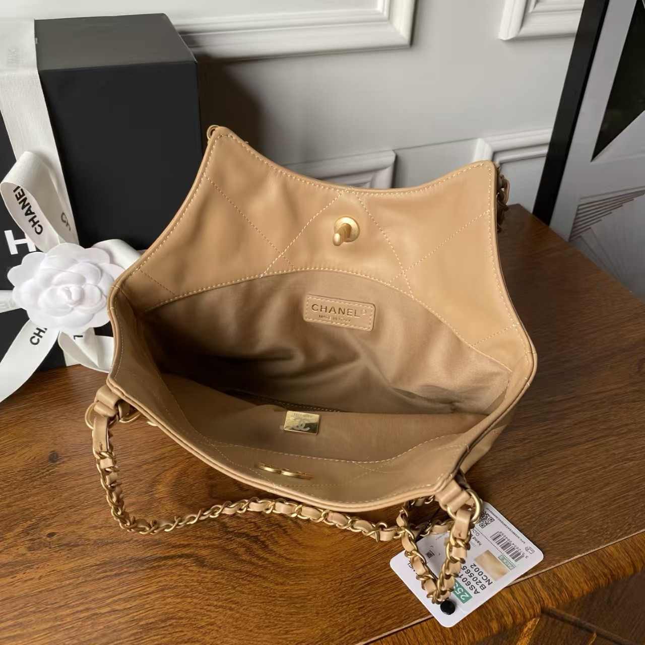 Ch**el shopping bag as6015 20x28x7cm