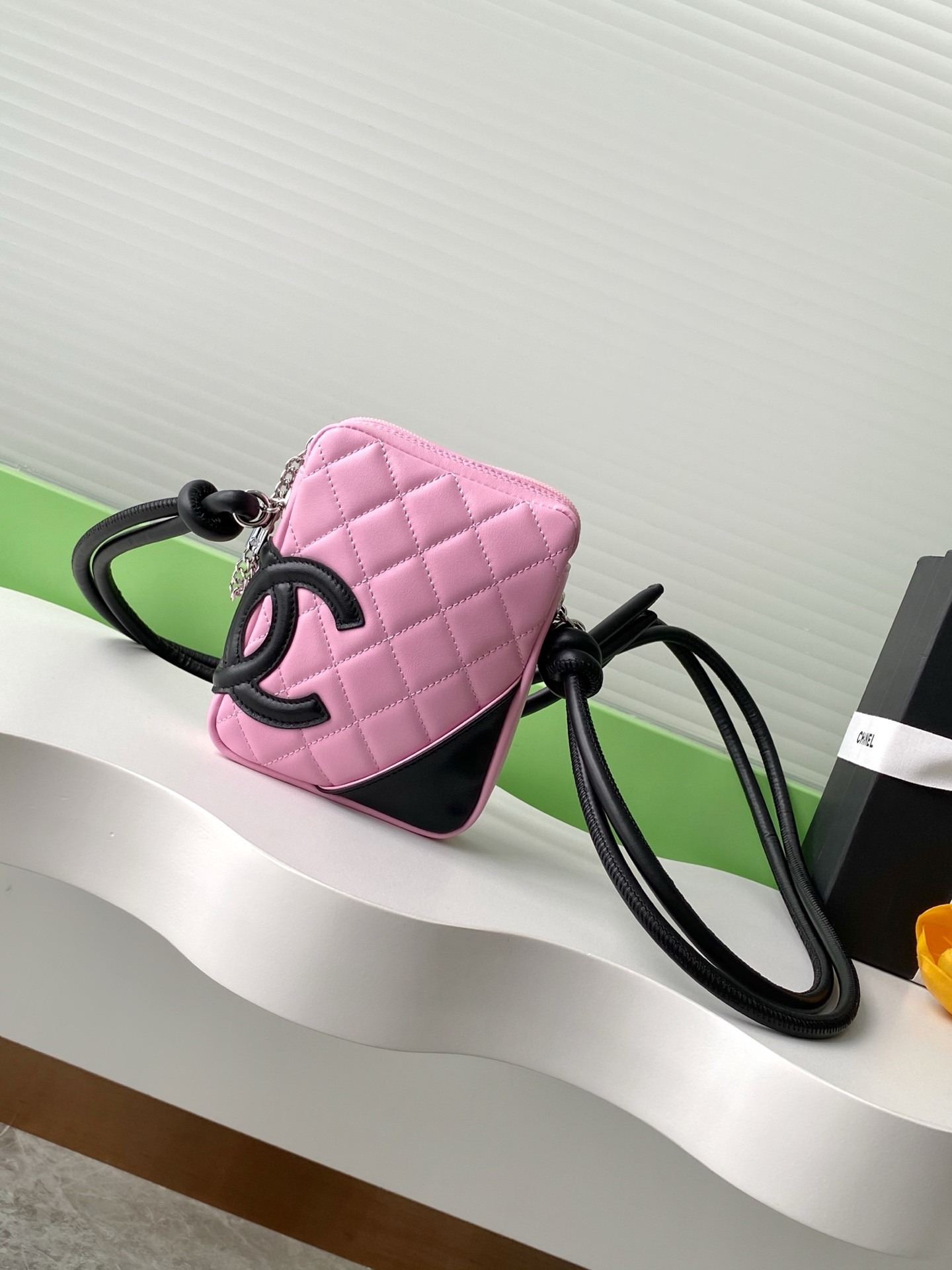 Ch**el cambon line crossbody bag 13x15x3.5cm