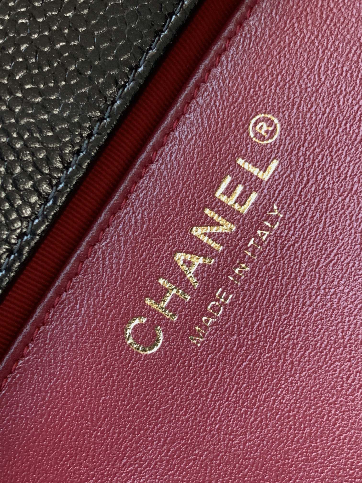 Ch**el MINI FLAP BAG 13 × 17.5 × 6 cm