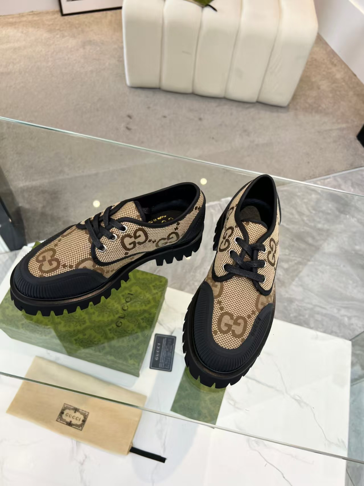 ua Gvc*1 maxi gg lace-up shoes