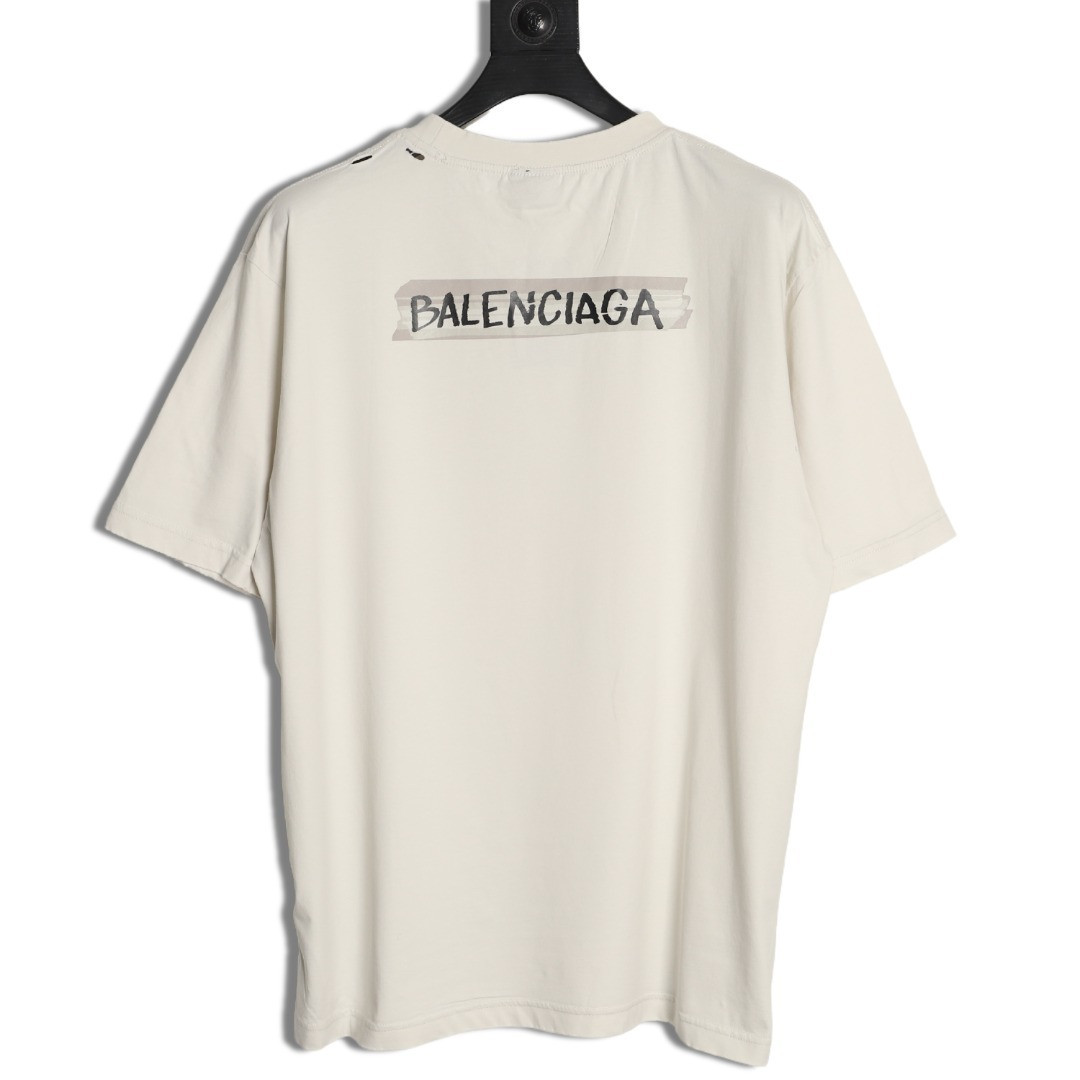 Ba1en*iaga short-sleeved t-shirt