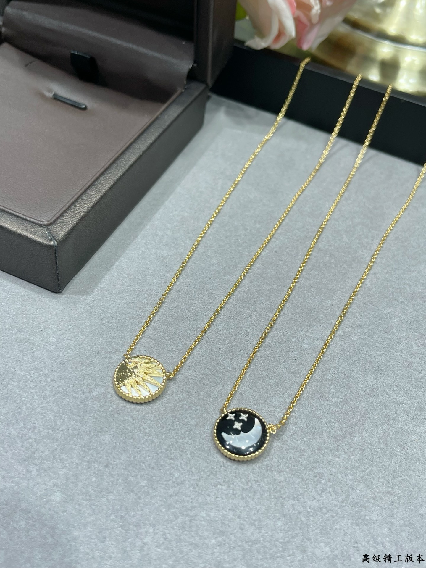 D10r Rose Céleste Medallion Necklace