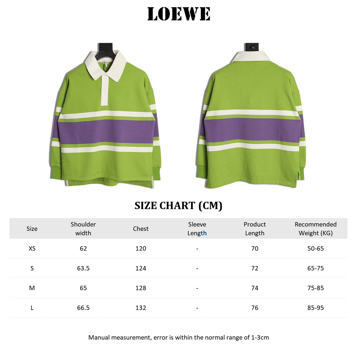 L0ew* 25Fw Long-sleeved Polo Shirt