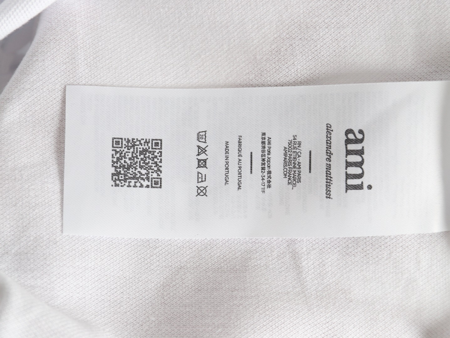 Ami Paris Short-sleeved Polo shirt