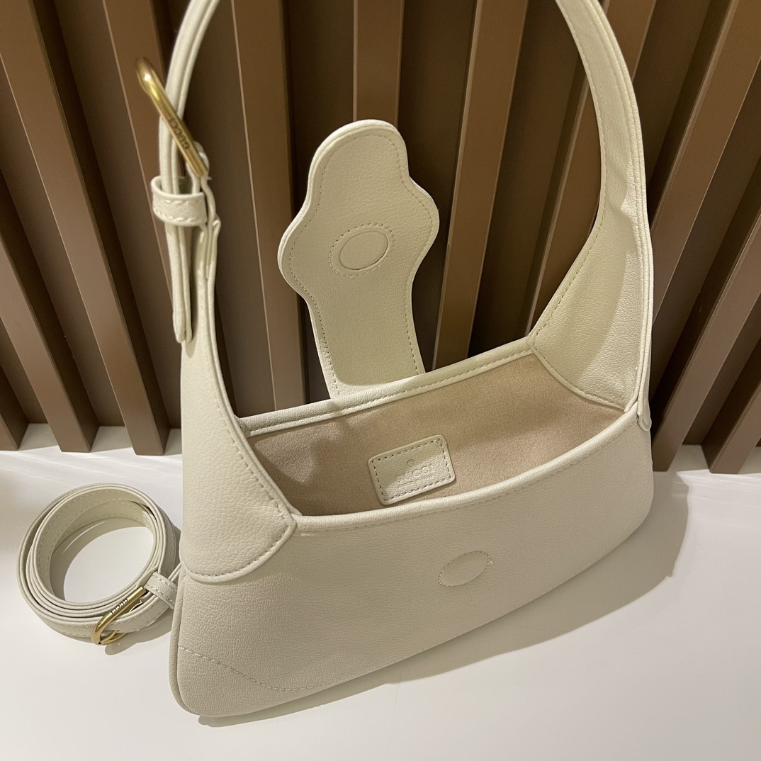 Gvc*1 APHRODITE SHOULDER BAG WHITE 27 X 13.5 X 2 cm
