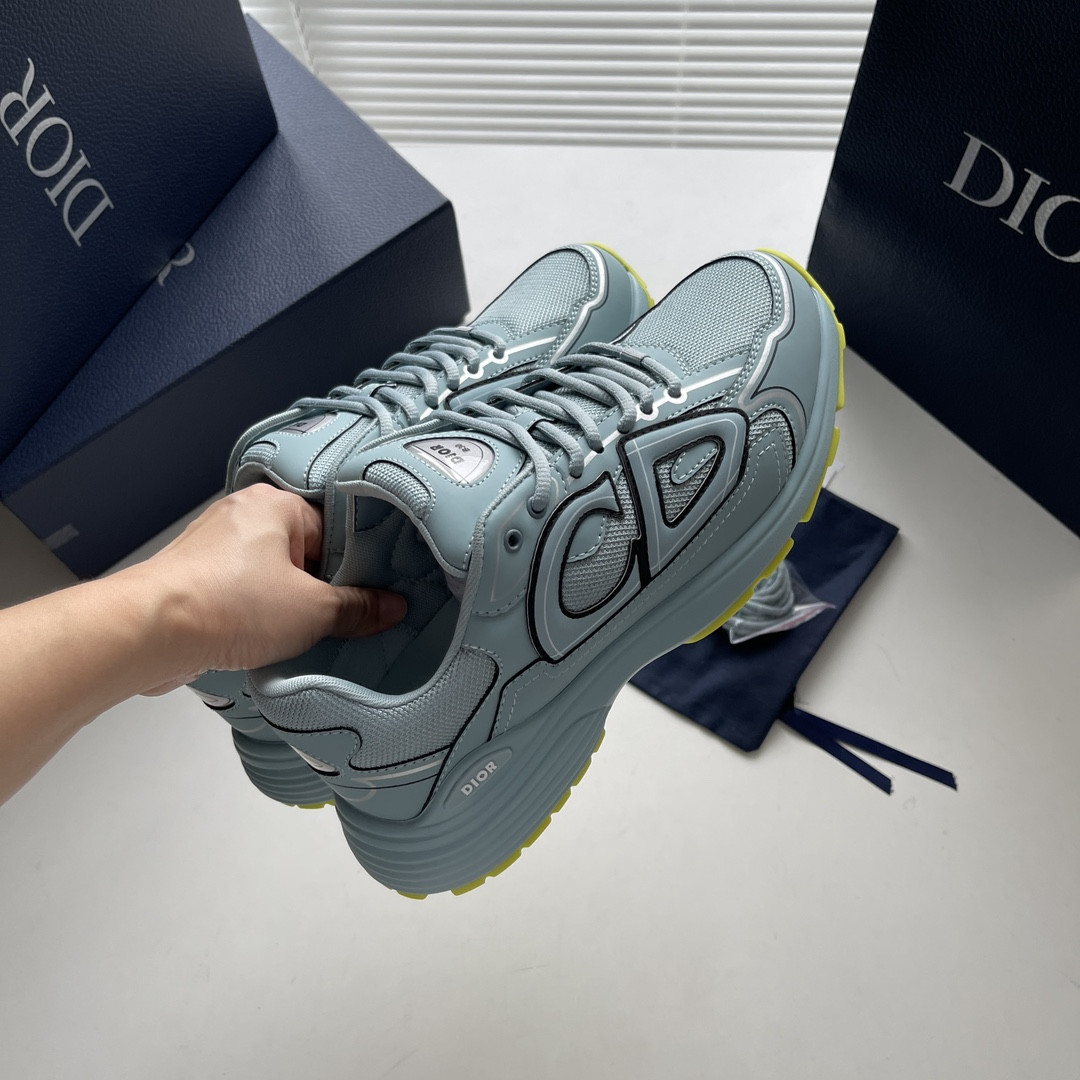 UA D10r B30 Sneaker Blue Mesh and Technical Fabric