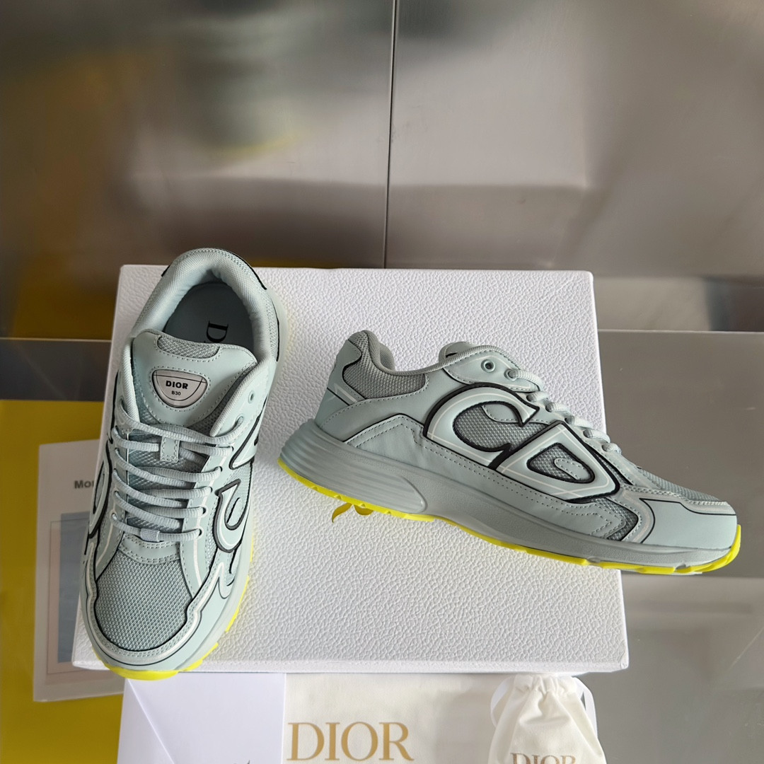 UA D10r B30 Sneaker Blue Mesh and Technical Fabric