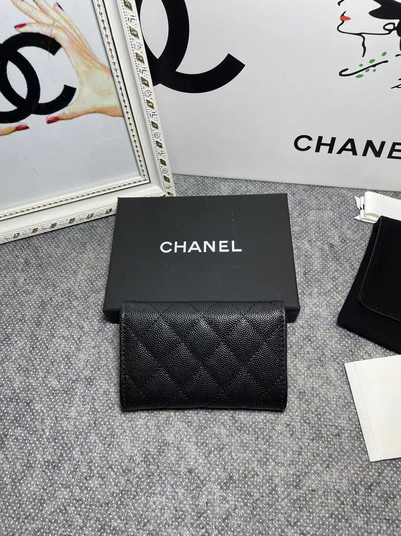 Ch**el COIN PURSE 11×8.5×3cm