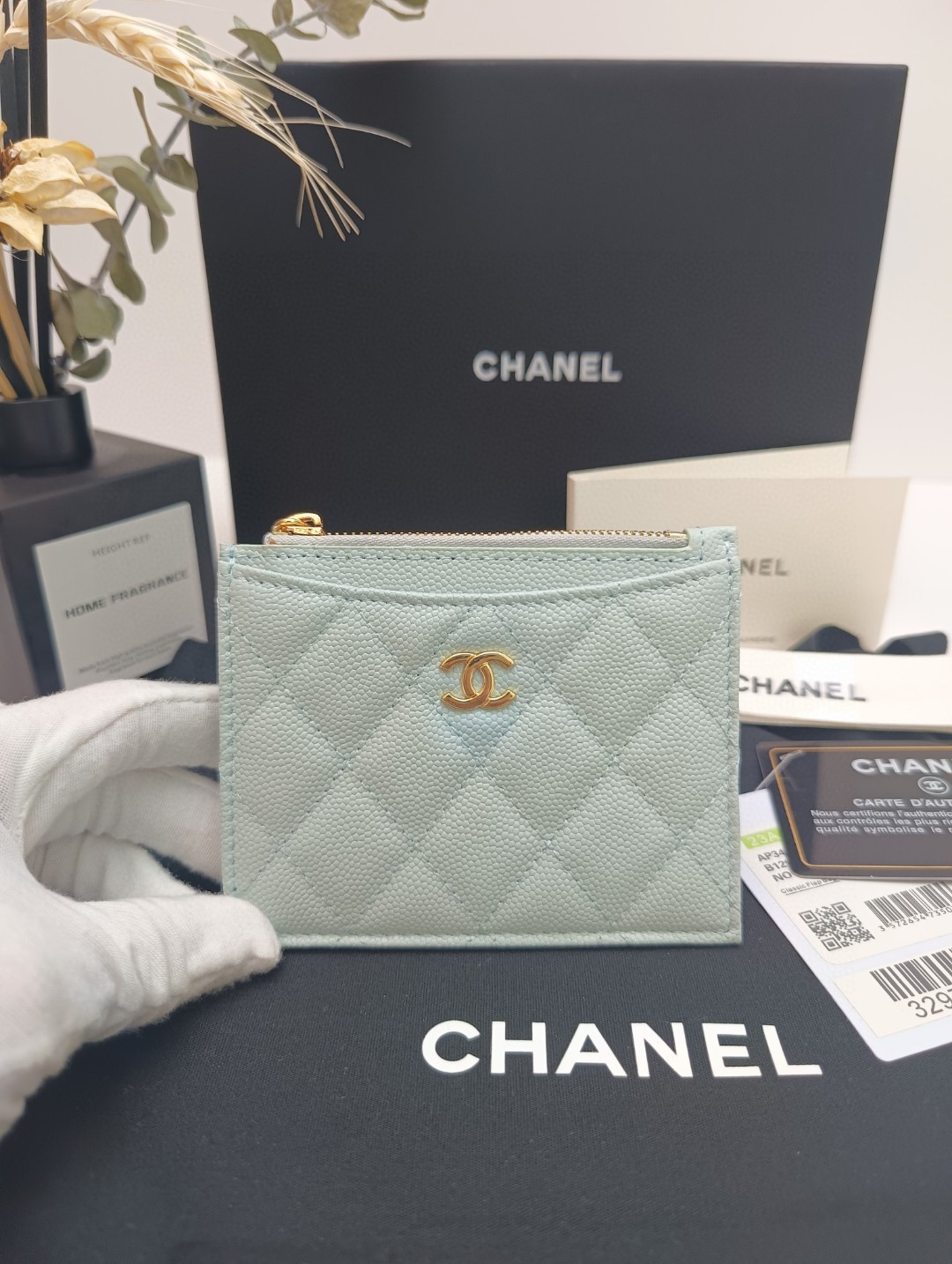 Ch**el card holder 9x11.5cm