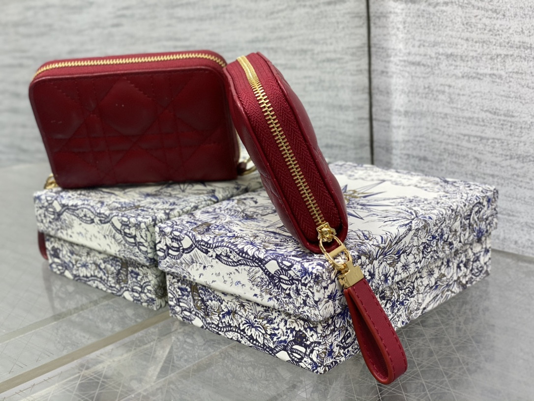 Lady D10r Voyageur Small Coin Purse CARD HOLDER