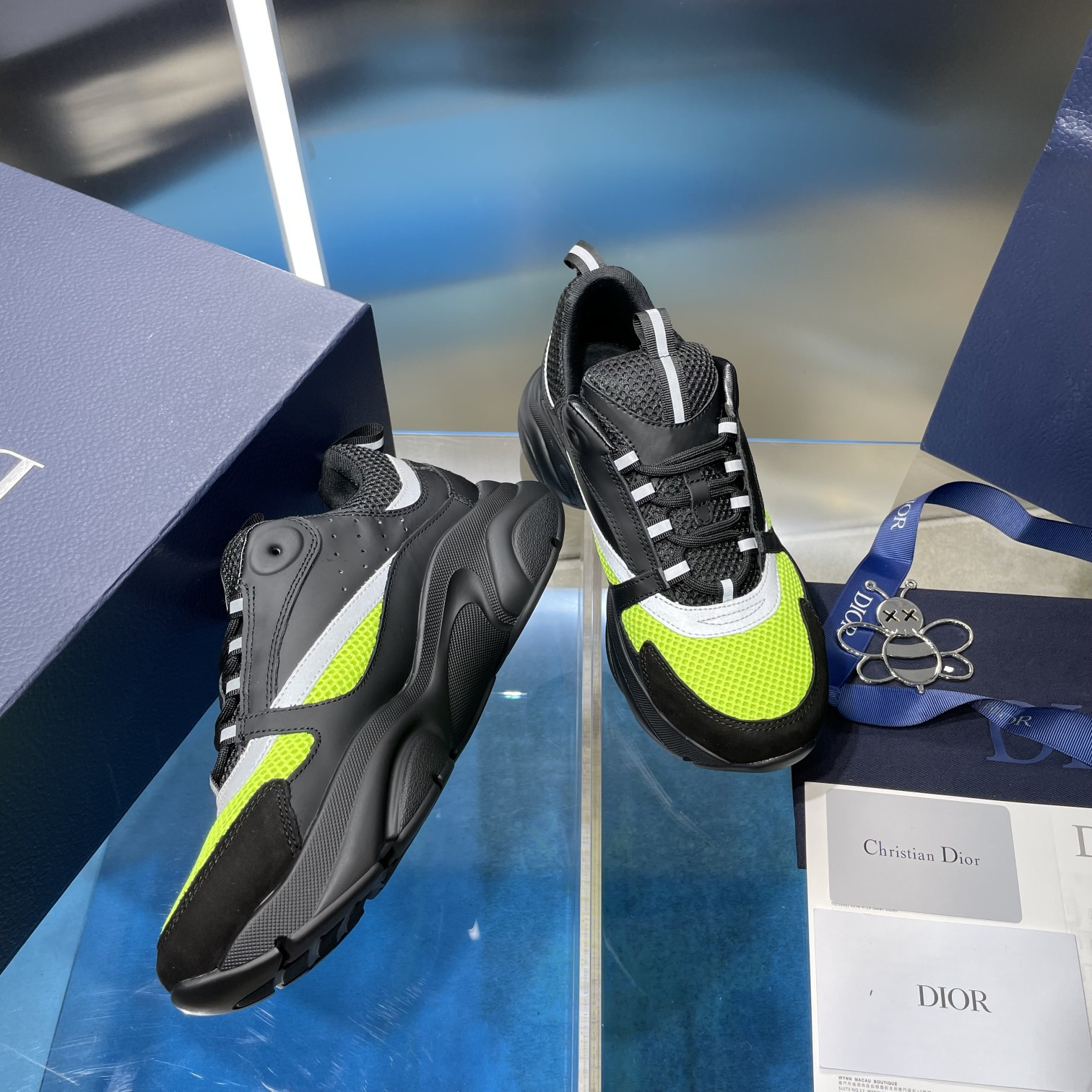 UA D10r B22 black and green Sneaker