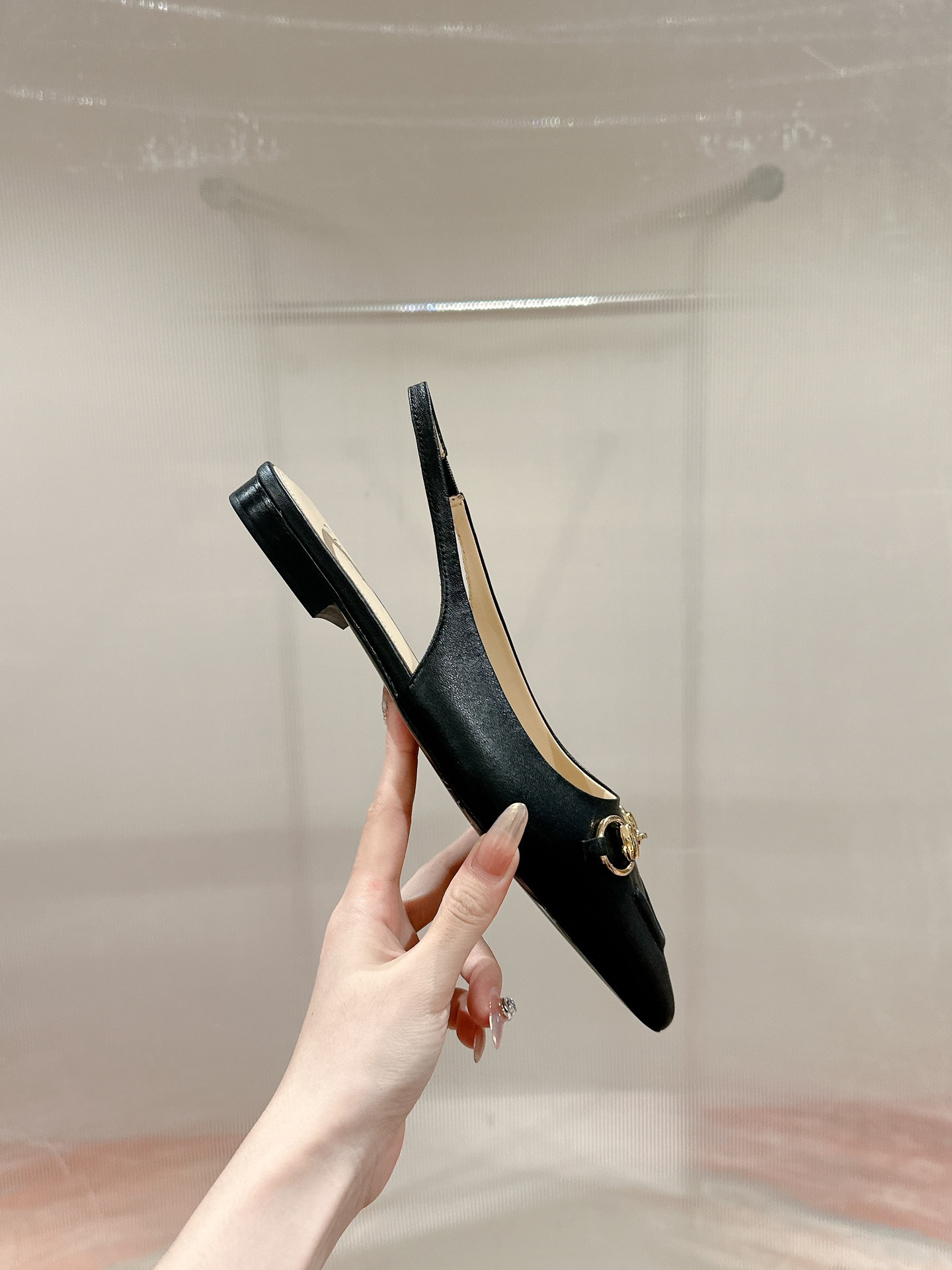 UA Gvc*1 HORSEBIT SLINGBACK FLAT