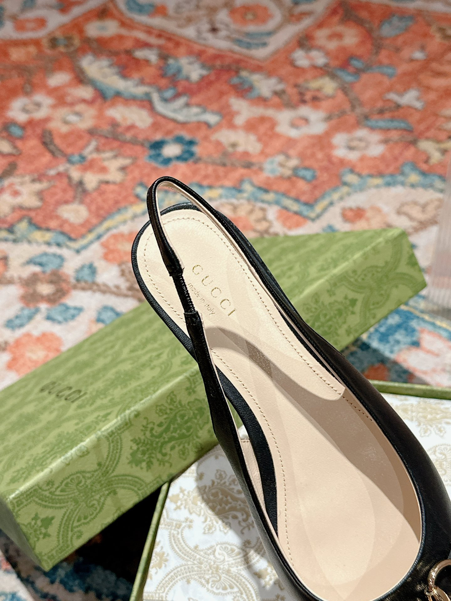 UA Gvc*1 HORSEBIT SLINGBACK FLAT