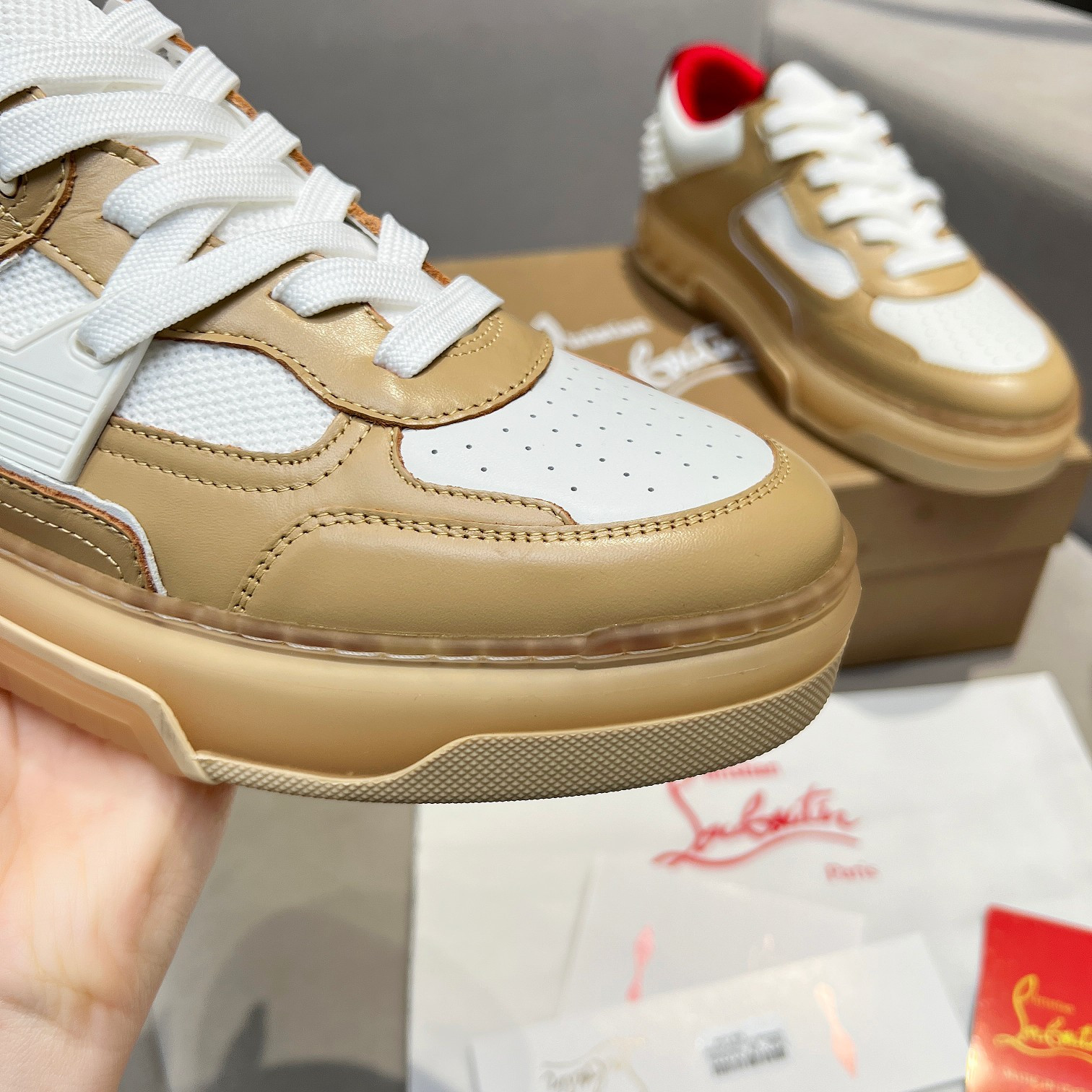UA Chr1st1an Louboutin 2024 [New]ASTROLOUBI Unisex Thick-Soled Sneakers