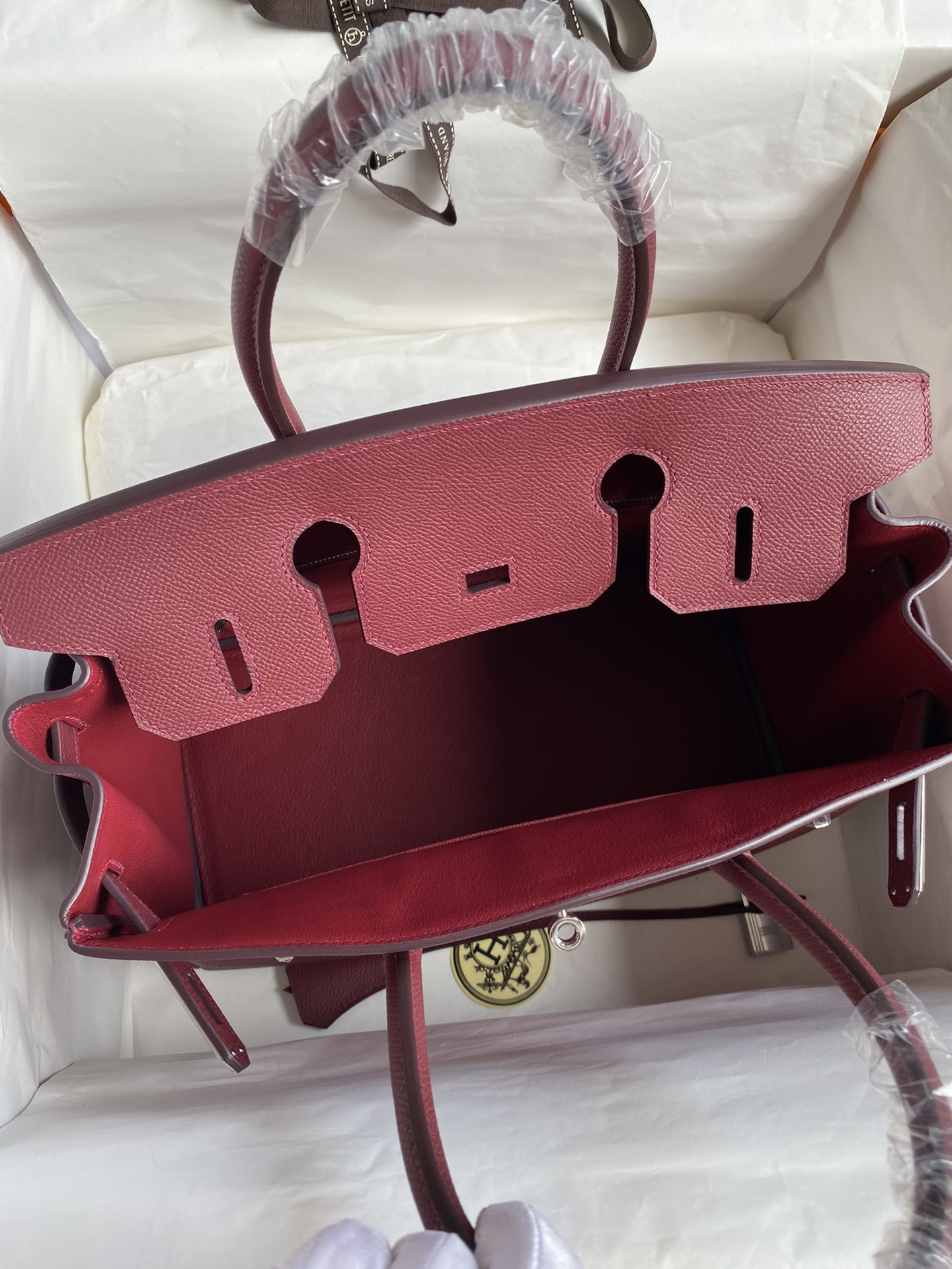 H**me5 BIRKIN Silver 25 30 35