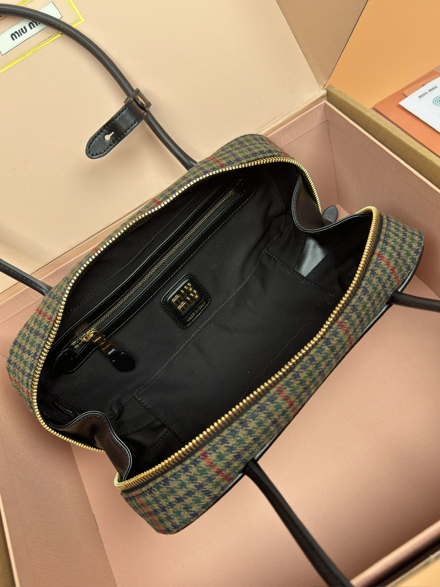 M1v M1v leather beau bag 28×15×9cm