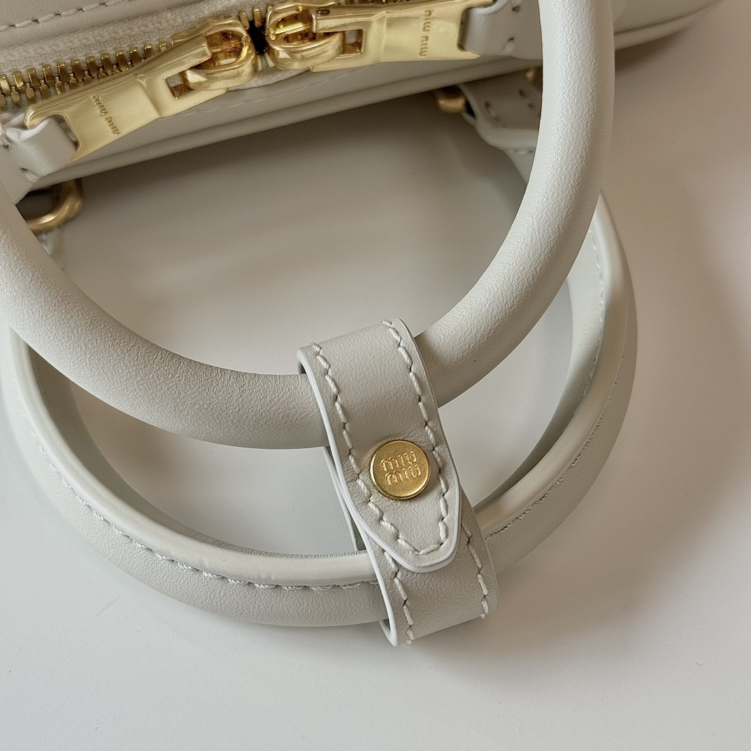 M1v M1v arcadie leather mini-bag 19x10x5cm