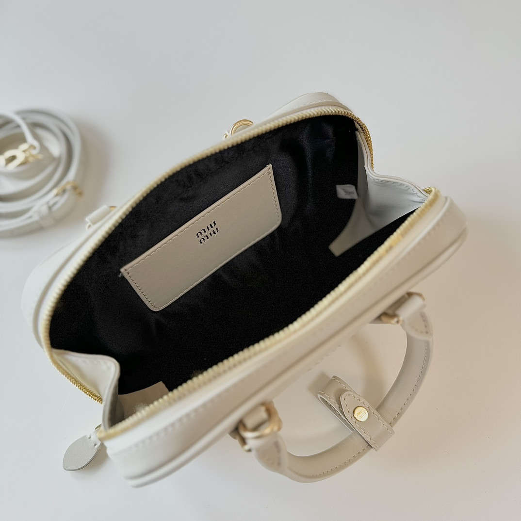 M1v M1v arcadie leather mini-bag 19x10x5cm