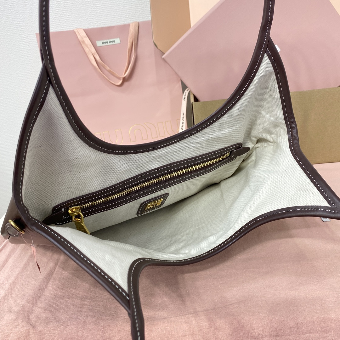 M1v M1v ivy leather bag 40x35cm