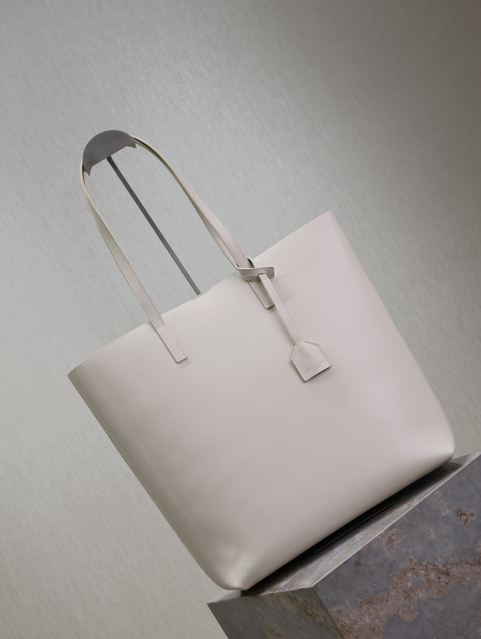 Y51 SHOPPING Sa1nt Lau*nt IN LEATHER 32.5×35×10.5cm