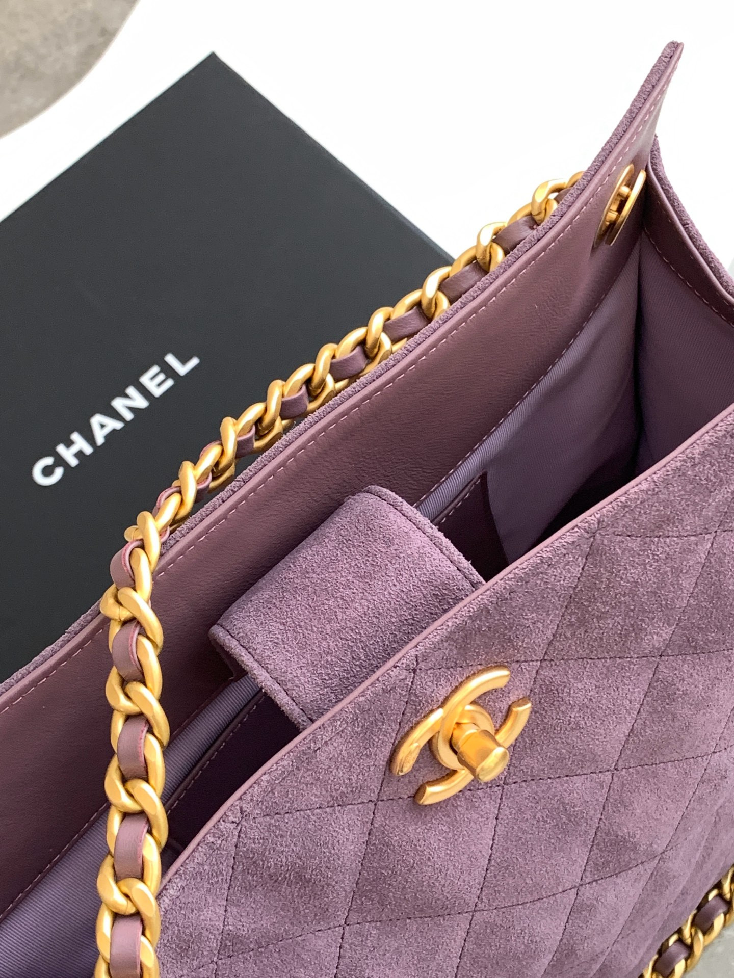 Ch**el shopping bag hobo 26x31x13cm