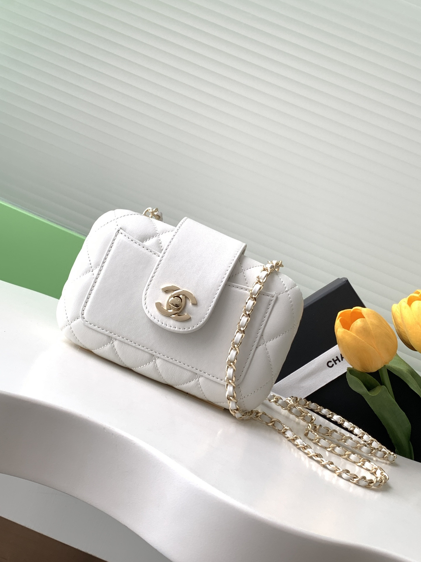 Ch**el Clip Bag 13x18x5cm