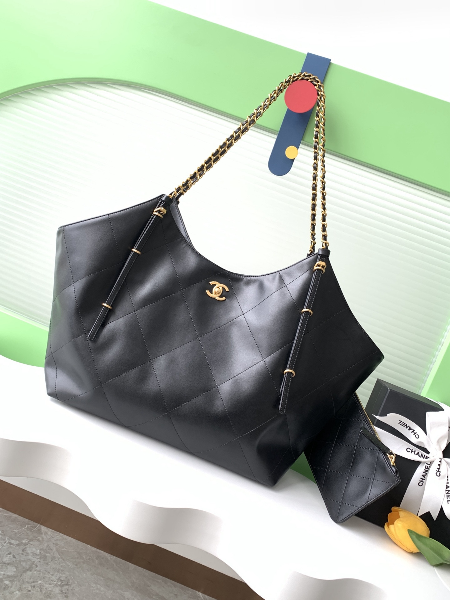 Ch**el Maxi Shopping Bag AS5463 36 x 59 x 13cm