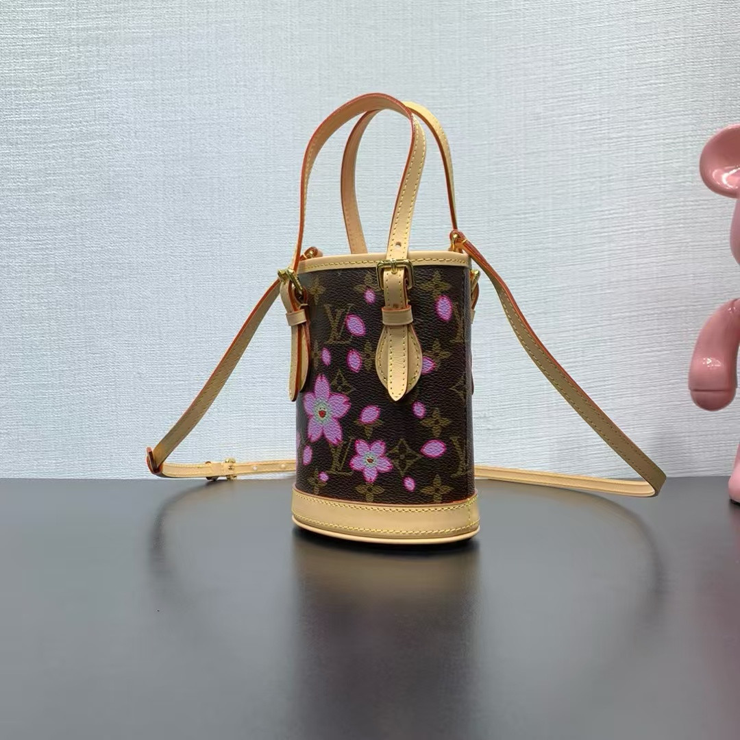 LV × TM Nano Bucket M13417 13x17x9cm